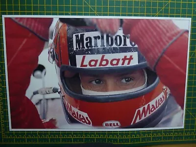 Gilles Villeneuve Ferrari Formula 1 Grand Prix Racing Motorsport Print F1 • £9.95