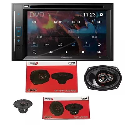 Pioneer AVH-240EX 6.2   Car Stereo In-Dash  CD/DVD Player & Coaxial Speakers • $338.99