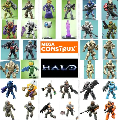 Mega Construx Halo Figures YOU PICK New With Accessories And Weapons • $3.99