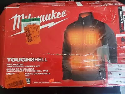 Milwaukee Jacket 204B-21M M12 Heated Toughshell Jacket Kit - MediumNO BATTERY  • $100.99