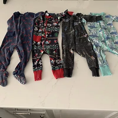 Lot Of 4 X Pajamas Hanna Andersson 12-18 Months • $10.50