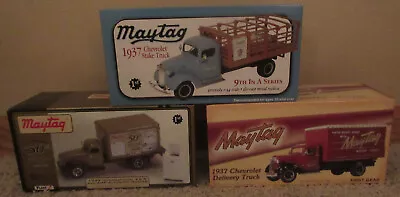 First Gear Maytag Trucks 1937 Stake Truck 1949 Kb-8 1937 Delivery Truck - Mint • $35