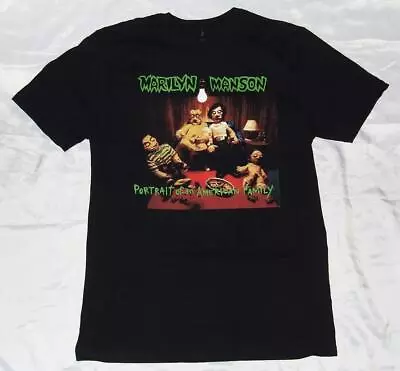 Marilyn Manson Portrait Of An American Family T-Shirt Soft Men's Large L Metal • $21.55