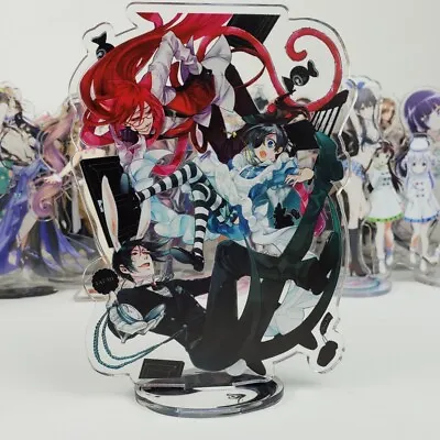 $14.99 • Buy Anime Black Butler Sebastian Michaelis Cosplay Acrylic Stand Figure Holiday Gift