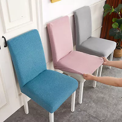 Stretch Chair Cover Slipcover Dining Room Wedding Banquet Party Seat Covers • $11.98