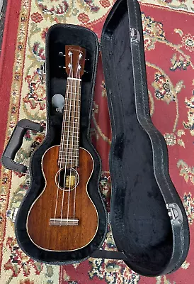 Eastman EU3S All Solid Mahogany Soprano Ukulele With Hardshell Case • $299.99