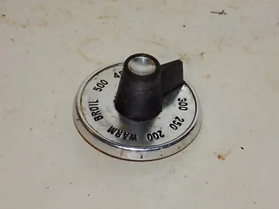 VINTAGE 1960s GE PUSH BUTTON STOVE PART - OVEN TEMPERATURE CONTROL KNOB 462A145 • $15