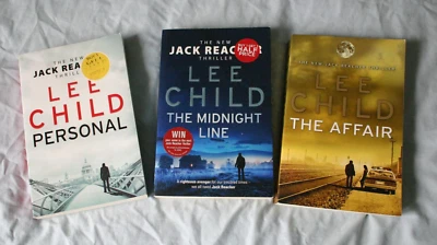 £3.95 • Buy Three X LEE CHILD/ JACK REACHER Books. Trade P/B Size. Free UK Postage. Vgc