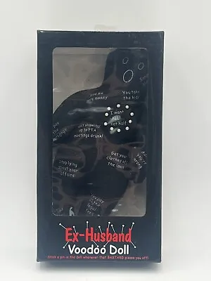 Vintage Ex-Husband Voodoo Doll With 25 Ex Husband Expectations 10 Pin New In Box • $17.95