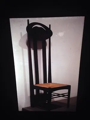 Charles Mackintosh Chair: Art Nouveau Scottish Furniture Design 35mm Art Slide • £9.66