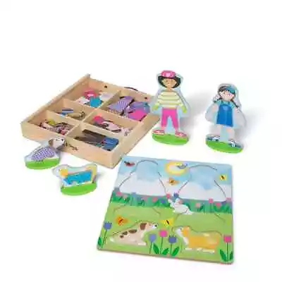 Best Friends Magnetic Dress-Up Play Set Melissa & Doug 19314 • £17.95