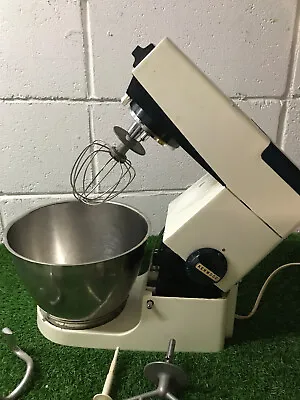 Vintage Kenwood Chef  Mixer With Bowl K Whisking Attachment Made In England • £40