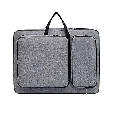 A3 Artist Portfolio Case Portable Drawing Board Bag Large Art Carry Tote Bag • £18.66