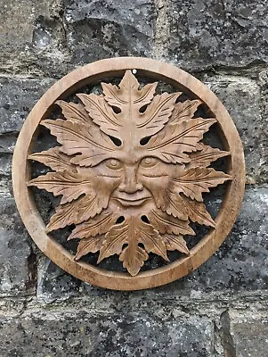 £39.99 • Buy Awesome Hand Green Man 12  Made From Sustainable Suar Wood