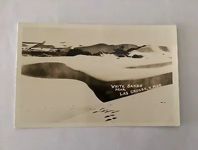 White Sands Near Las Cruces New Mexico Photo Postcard PC1 • $3.49