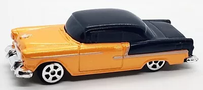 2021 Maisto Fresh Metal Classics '55 Chevy Bel Air Orange Diecast 3 1/8  Car • $10.99