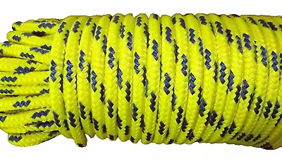 7/16  (11mm) X 110' Double Braid Floating Tow Rope Anchor Line Dock Line • $70