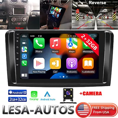 Carplay For Mercedes Benz ML350 ML500 ML550 GL350 GL450 GL550 Radio Android GPS • $146.99