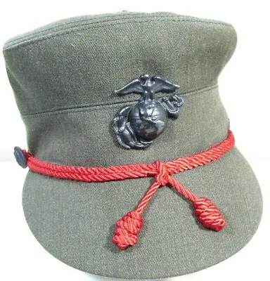 NEW USMC Marine Corps Woman's Ladies Alpha Service Hat Cover Cap 23 W/EGA A5 • $26.99