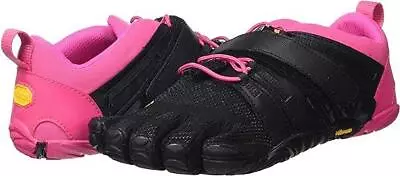 New Women's Vibram FiveFingers V-Train 2.0 Shoes Size US 6-9 Black/Pink 20W7703 • $69.99