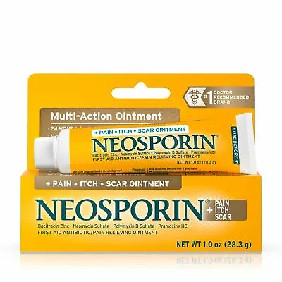 £20.45 • Buy Neosporin + Pain/Itch/Scar Antibiotic Fast Same-Day Post