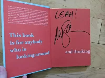 $49.99 • Buy Signed By Neil! Make Good Art By Neil Gaiman 2013 Hardcover 1st Edition