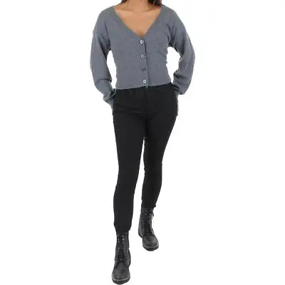 $40.60 • Buy Aqua Cashmere Womens Cashmere V Neck Button Down Cardigan Sweater BHFO 8651