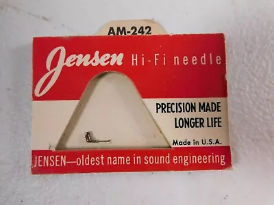 Vintage Record Player Needle Jensen AM-242 Replaces Amer. Mico. CO-2 CS-2 • $12.33