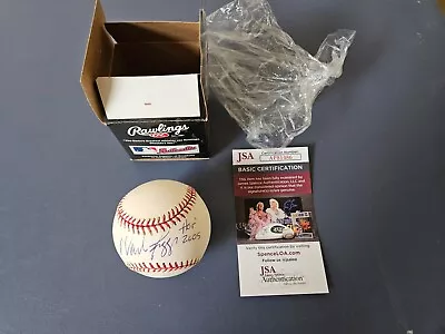 Wade Boggs  HOF 2005  Sweet Spot Signed Autographed Mint OMLB Baseball - JSA COA • $79.99