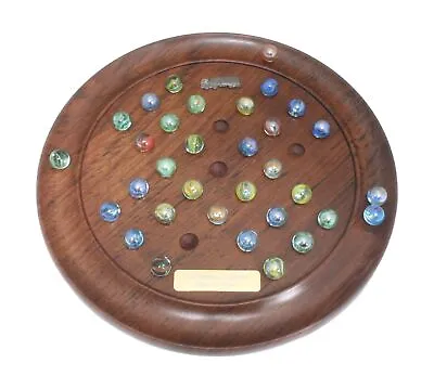 Articulated Lorry Wooden Round Solitaire & Marbles Gift Personalised 446 • £44.99