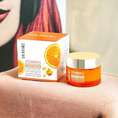 Dr.  Rashel Vitamin C Face Cream For Brightening & Anti-Aging W Hyaluronic Acid • $19.95