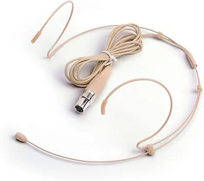 Skin Mini Headset Microphone 3 Pins Xlr Plug For AKG Samson Wireles System • $16.60