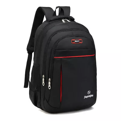 Large Men Backpack Waterproof Schoolbag Laptop Work Travel Bag • $31.99