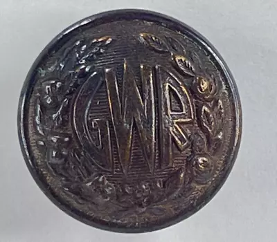 Great Western Railway Senior Staff Button 24 Mm 1934-47 Issue • £10.70