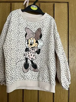 Minnie Mouse Jumper 4-5 Years • £3