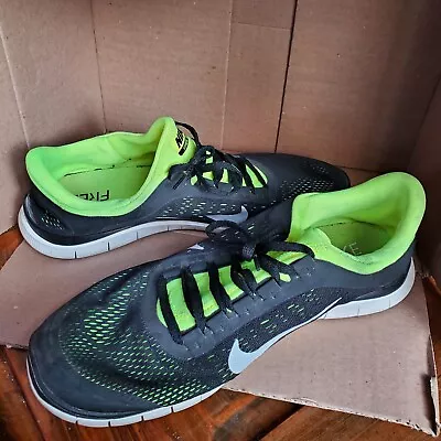 Nike Free Run 3.0 Men's Size 14 Shoes Lime Green & Black Sneakers 580393-018  • $12.99