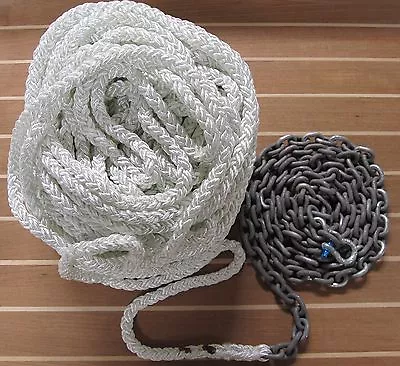 $310.90 • Buy Anchor Rode         300ft 1/2  8 Plait / 20ft 1/4  G4 Chain