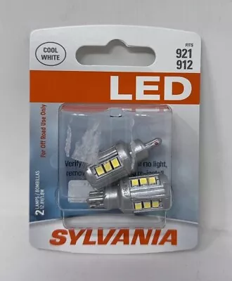 921/912 Sylvania LED COOL WHITE (2) Bulbs New Sealed Replacement Set Pair NIP • $17.95