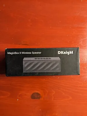 DKnight Magicbox II Small Black Bluetooth Speaker - In Original Packaging • $16