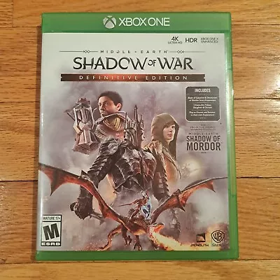 Middle Earth: Shadow Of War - Definitive Edition Xbox One - Microsoft • $11.99