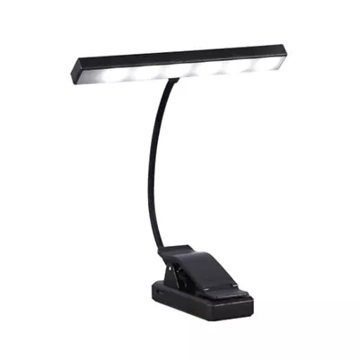 Piano Music Stand Rechargeable 18 LED Book Light Eye Caring Clip On Light • $16.22