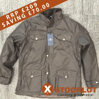 Men's Wax Jacket Size: Small - Mountain Horse RRP £209 • £139