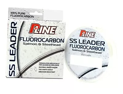 P-Line Salmon/Steelhead Select Fluorocarbon 100 Yd Leader Material 12-Pound • $20.06