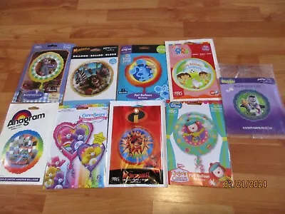 Hard To Find Characters 2000's Packaged Mylar Balloons U Pick NOT A LOT NOS • $15.99