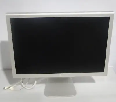 Apple Cinema Display 20  Aluminum A1081 M9177LL/A Widescreen LCD 11024-8 • $85.46