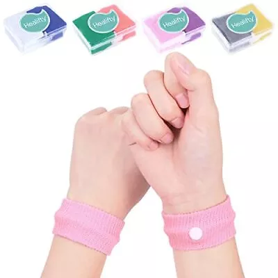 Healifty Motion Sickness Bands - 8 Pairs Sea Sickness Wristbands For Adult & ... • $18.48