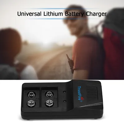 9V Lithium Battery Charging Micro USB Charging For Rechargeable Battery New A6G6 • £7.75