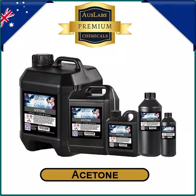 Acetone 100% PURE (propanone) PREMIUM SALON PRODUCT • $145