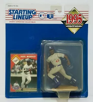 RAUL MONDESI L.A. Dodgers Kenner Starting Lineup MLB SLU 1995 Figure & Card NEW • $9.89