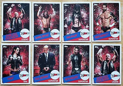 WWE Wrestling – 2015 Topps Heritage – 2K16 – Complete Set • $13.52